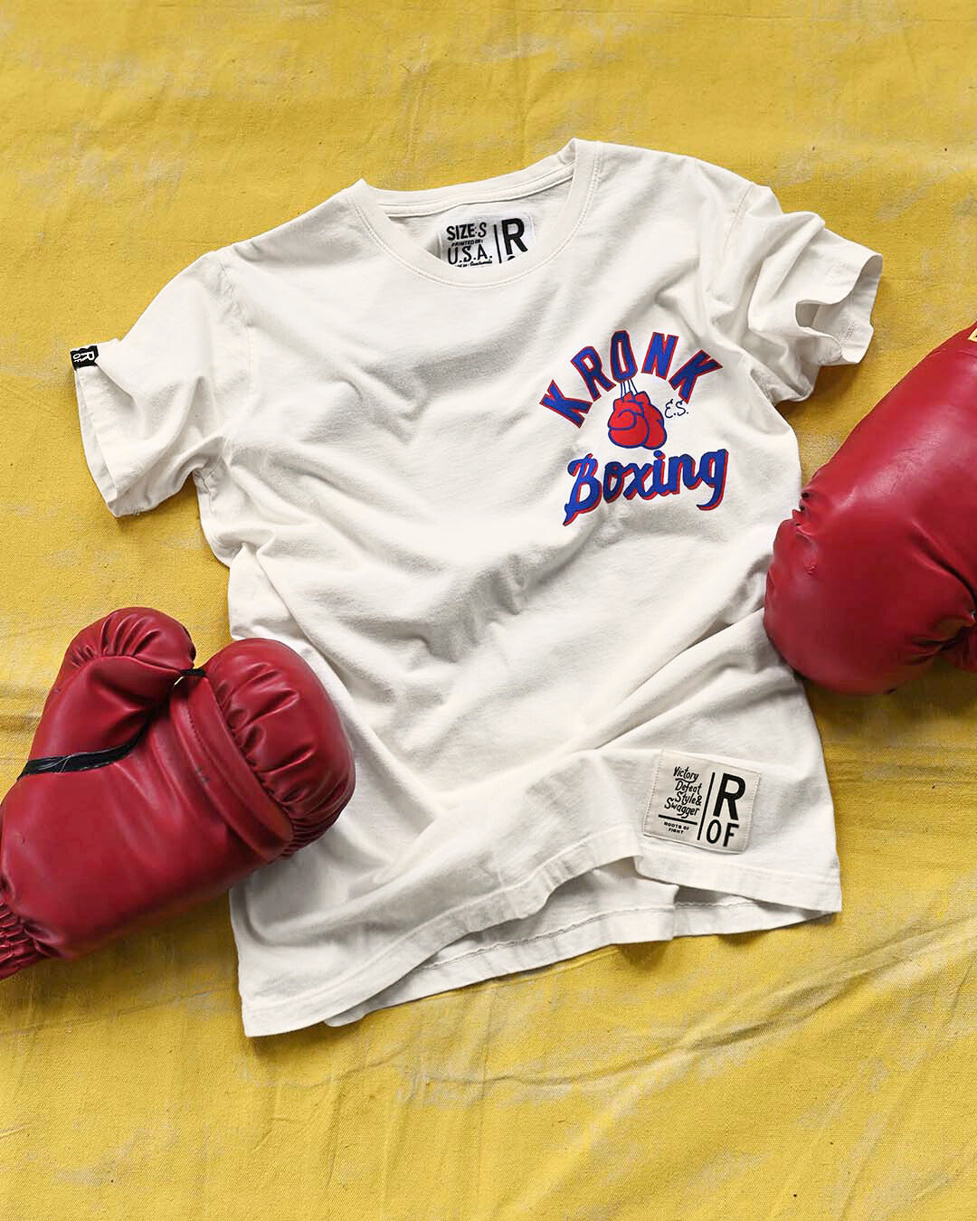 Kronk 'Pain & Fame' Vintage White Tee