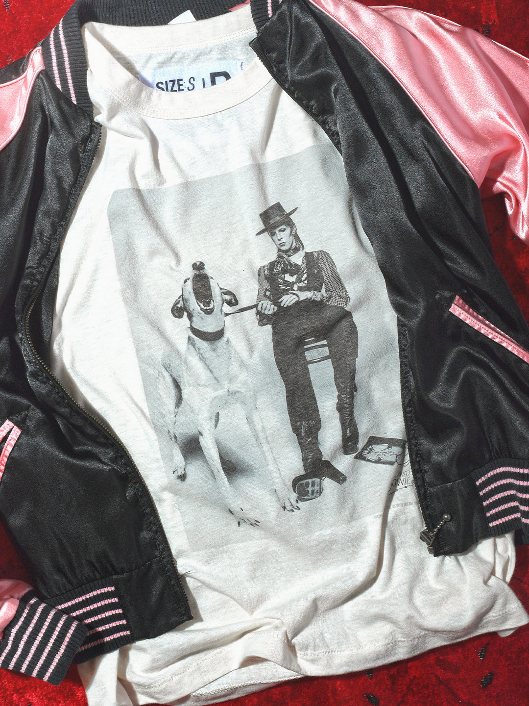 David Bowie Diamond Dogs Photo White Women's Tee