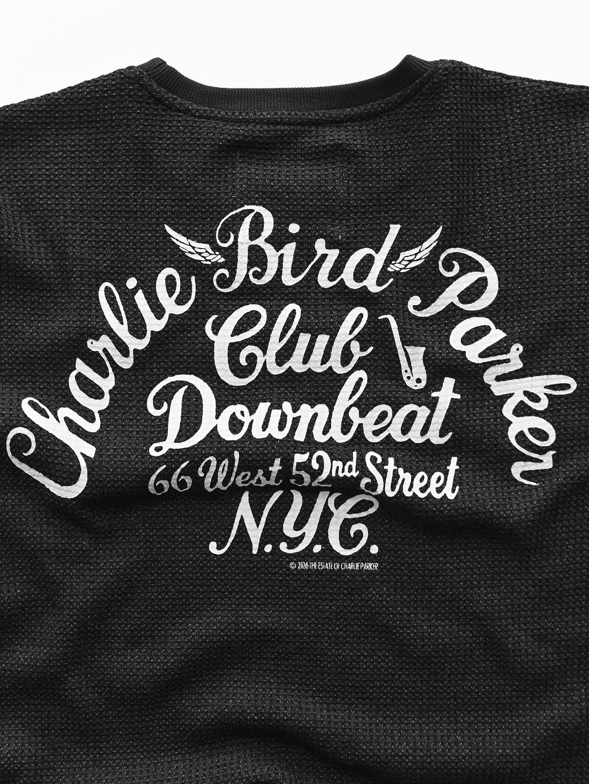 Charlie Parker 'Club Downbeat' Charcoal Thermal