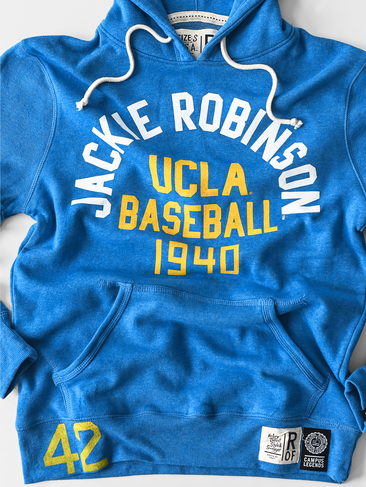 UCLA - Jackie Robinson #42 Baseball Blue PO Hoody