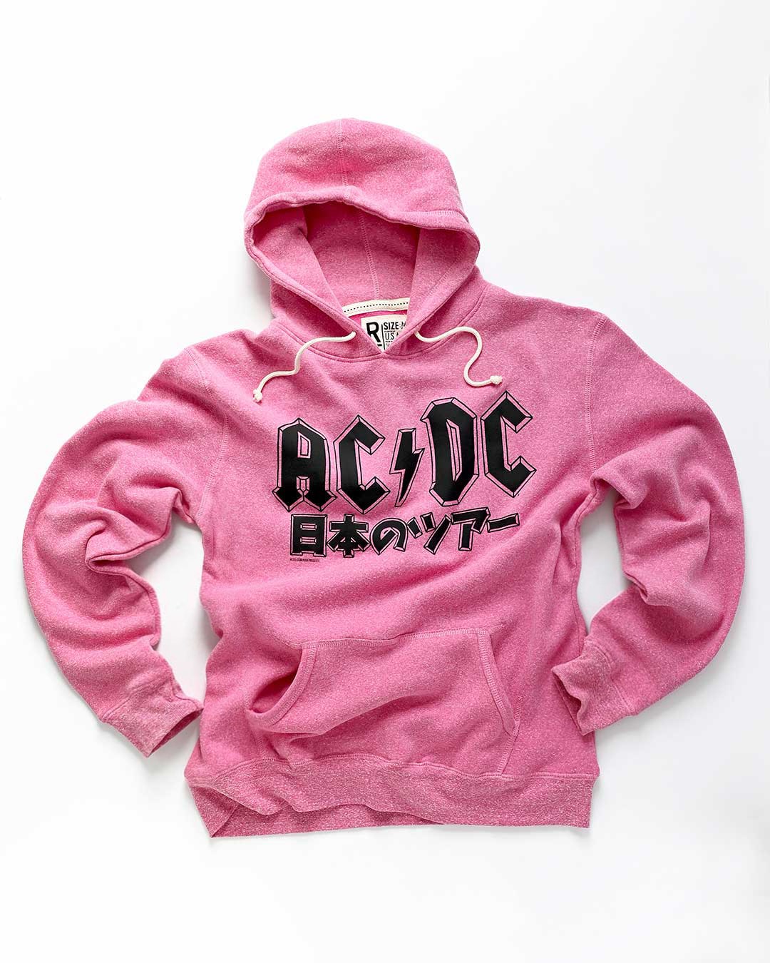 AC/DC Japan Tour Pink Hoody - Roots of Fight Canada