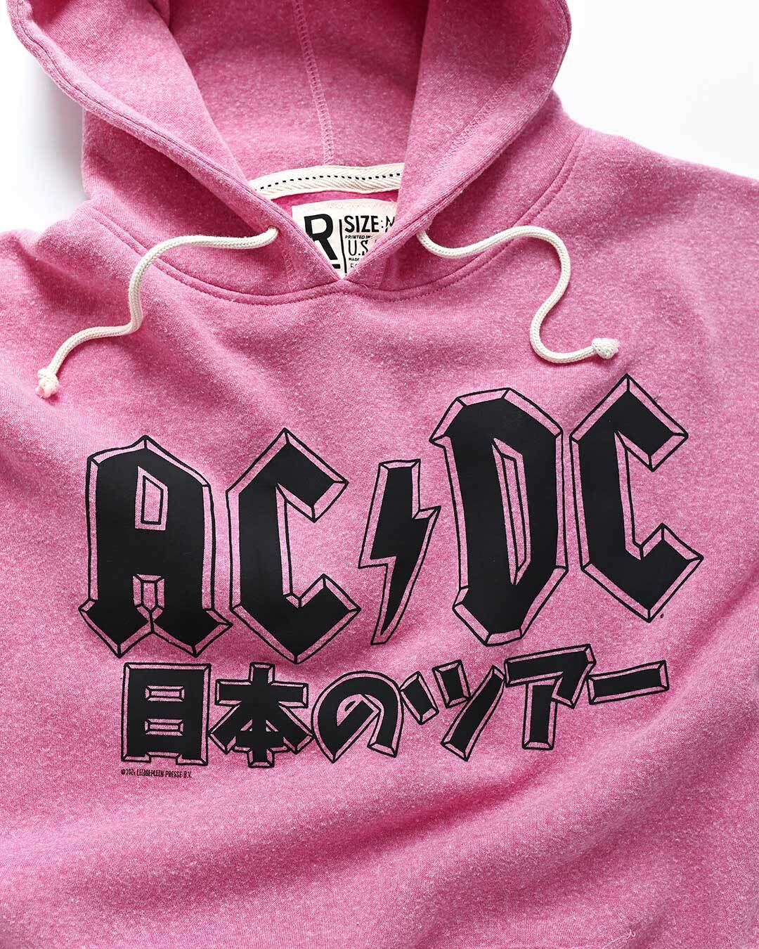 AC/DC Japan Tour Pink Hoody - Roots of Fight Canada