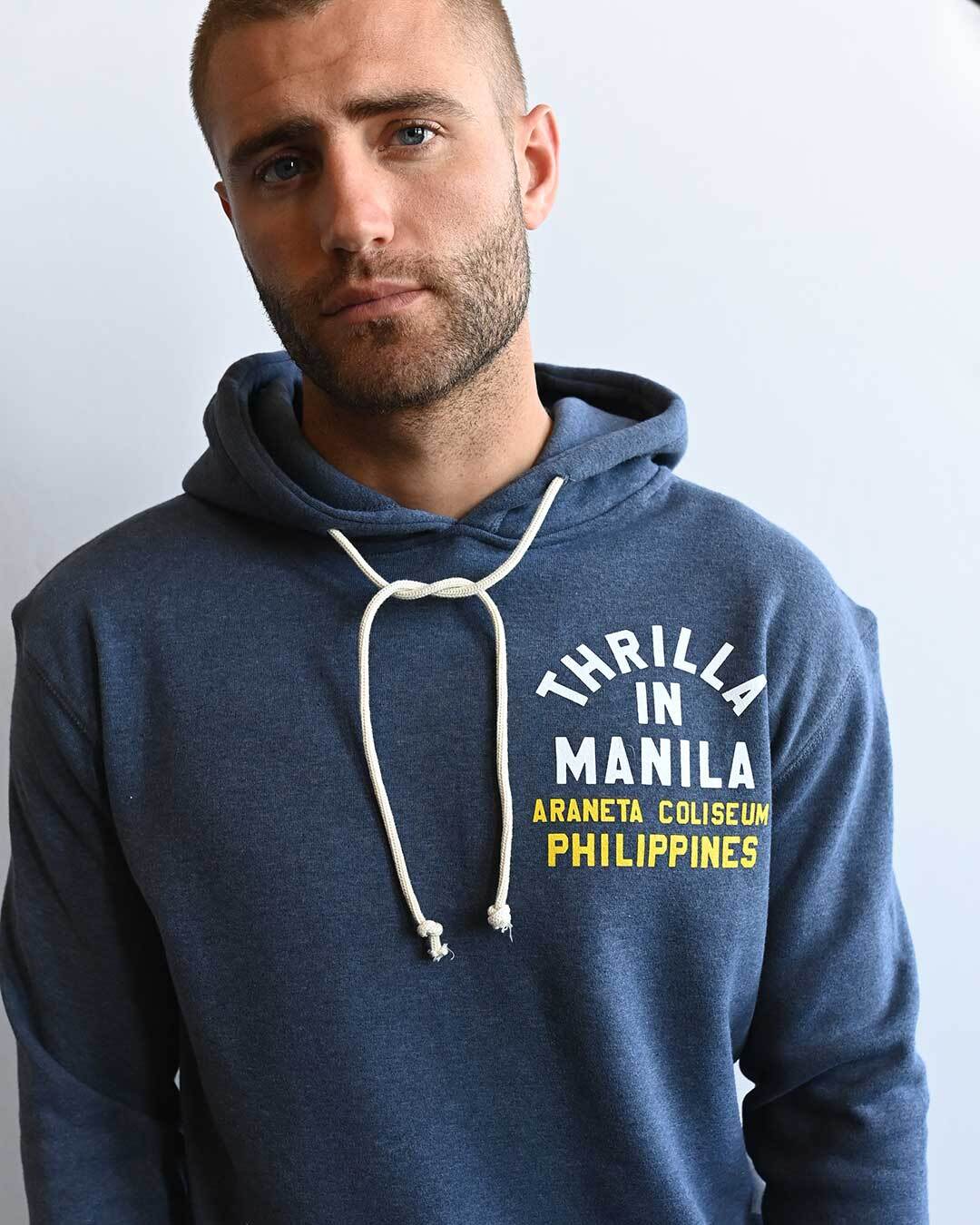 Ali - Frazier Thrilla in Manila Navy PO Hoody - Roots of Fight Canada