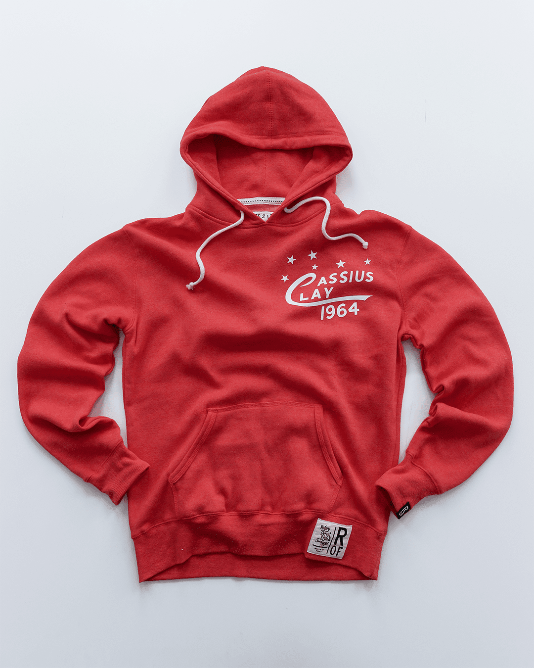 Ali Shook Up The World '64 Red PO Hoody - Roots of Fight Canada