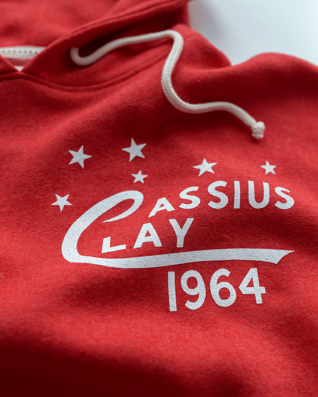 Ali Shook Up The World '64 Red PO Hoody - Roots of Fight Canada