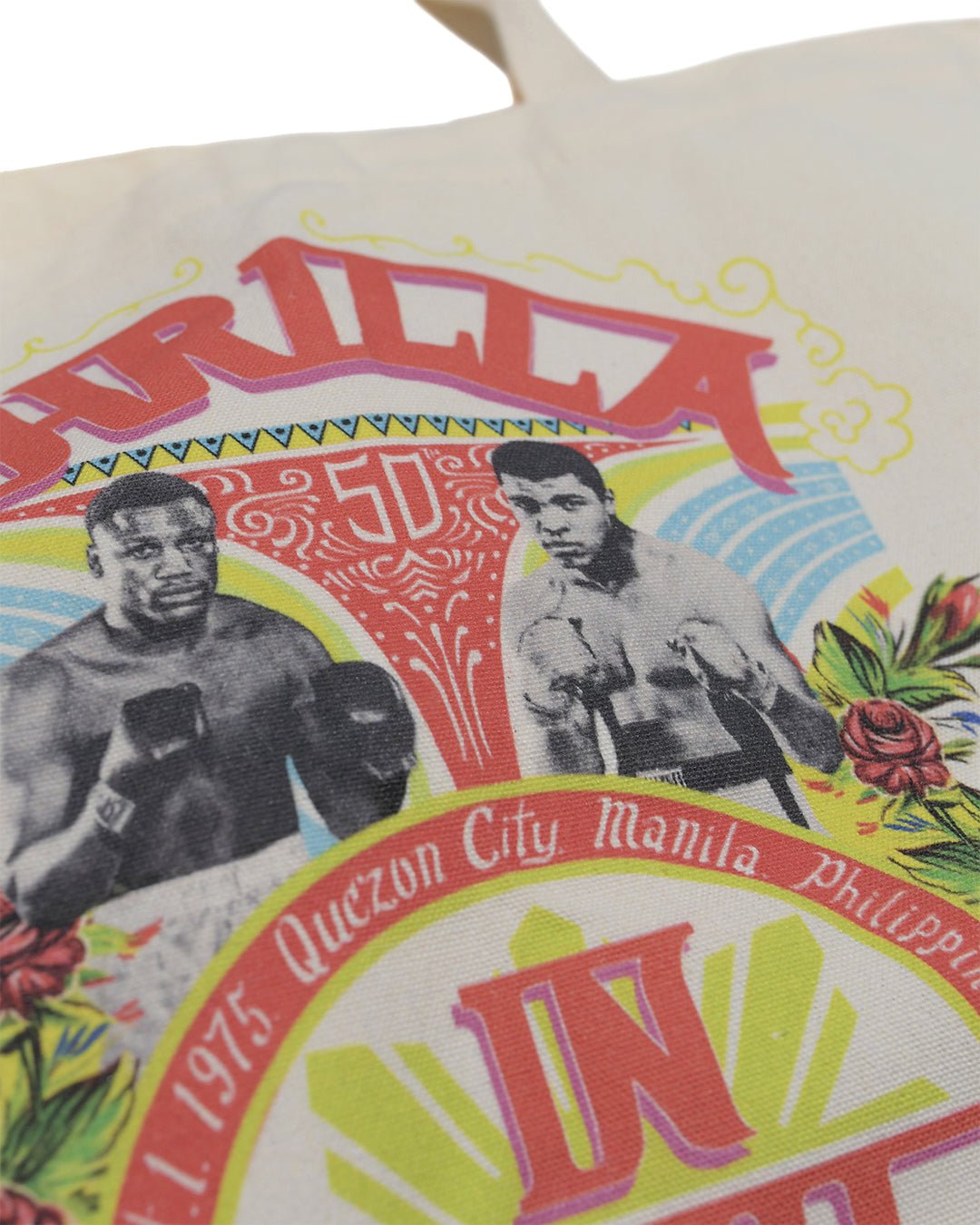 Ali Thrilla in Manila Ivory Tote Bag - Roots of Fight Canada