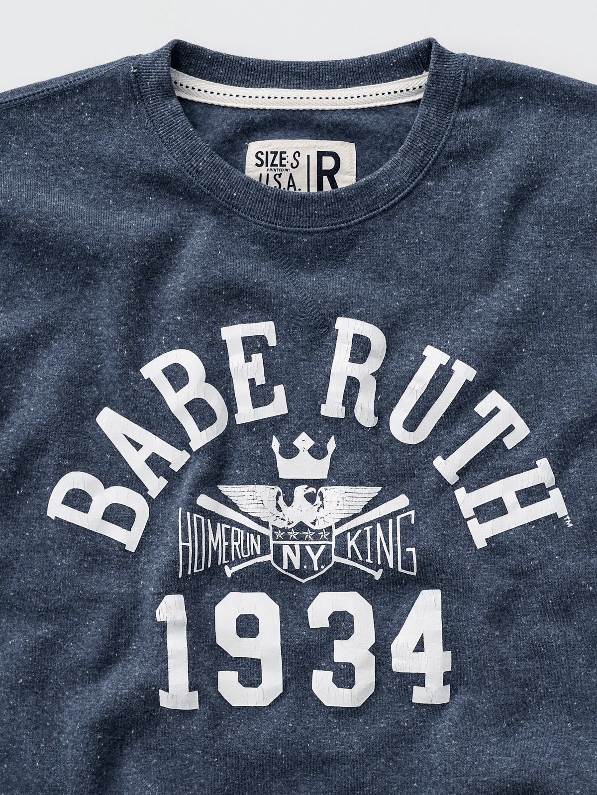 Babe Ruth 1934 NY Navy Sweatshirt - Roots of Fight Canada