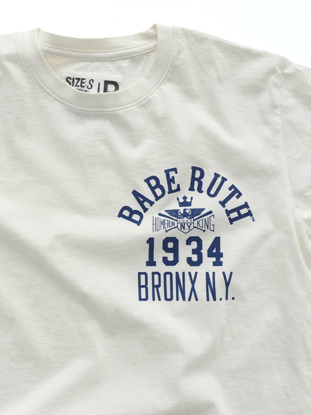 Babe Ruth 1934 NY White Tee - Roots of Fight Canada