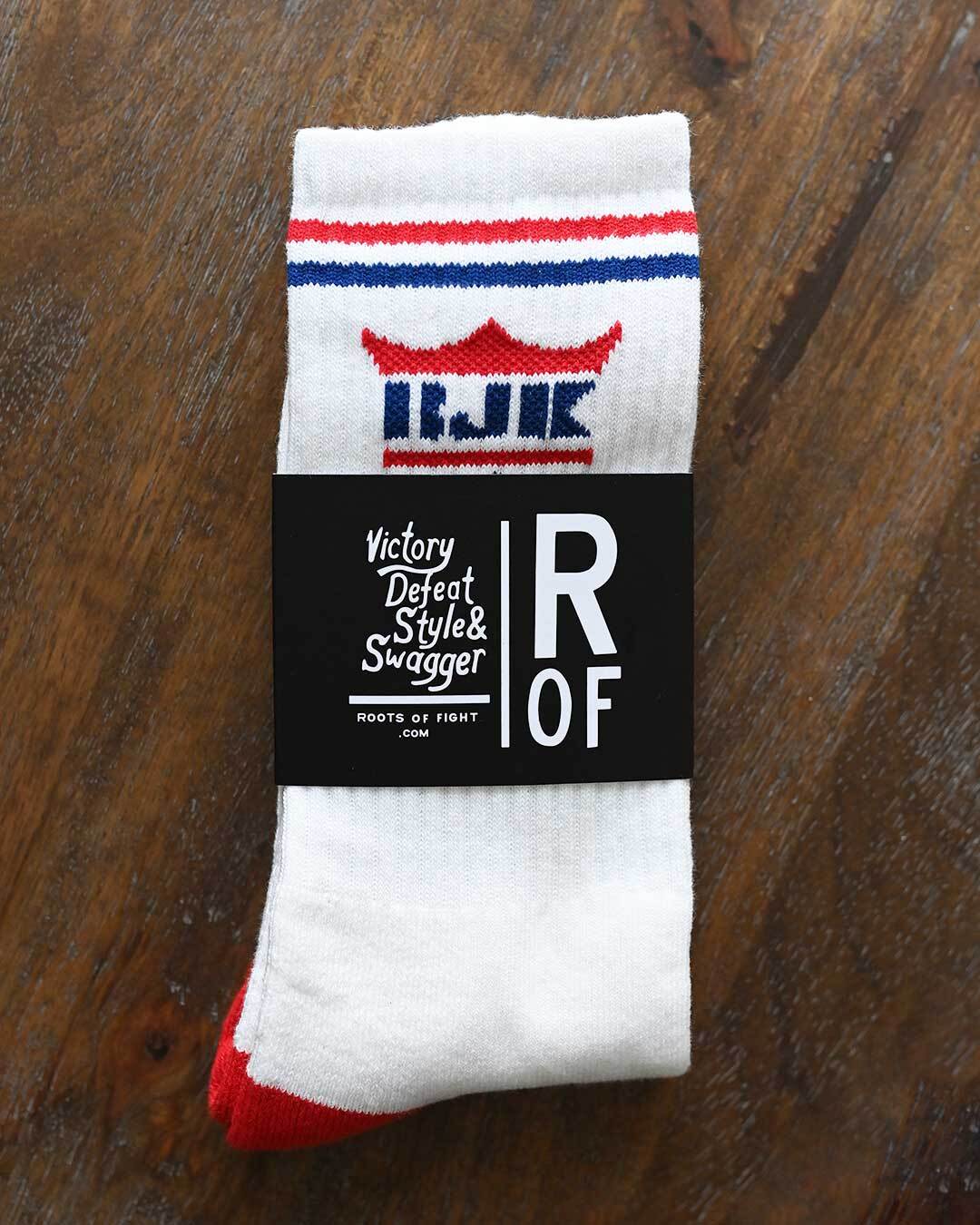 Billie Jean King White Socks - Roots of Fight Canada