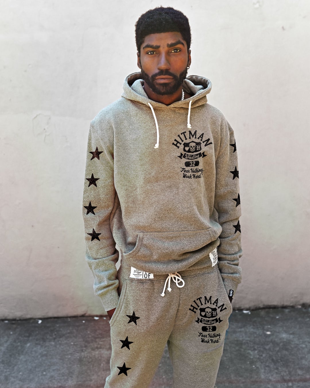 Bret Hart 'Fear Nothing' Olive PO Hoody - Roots of Fight Canada