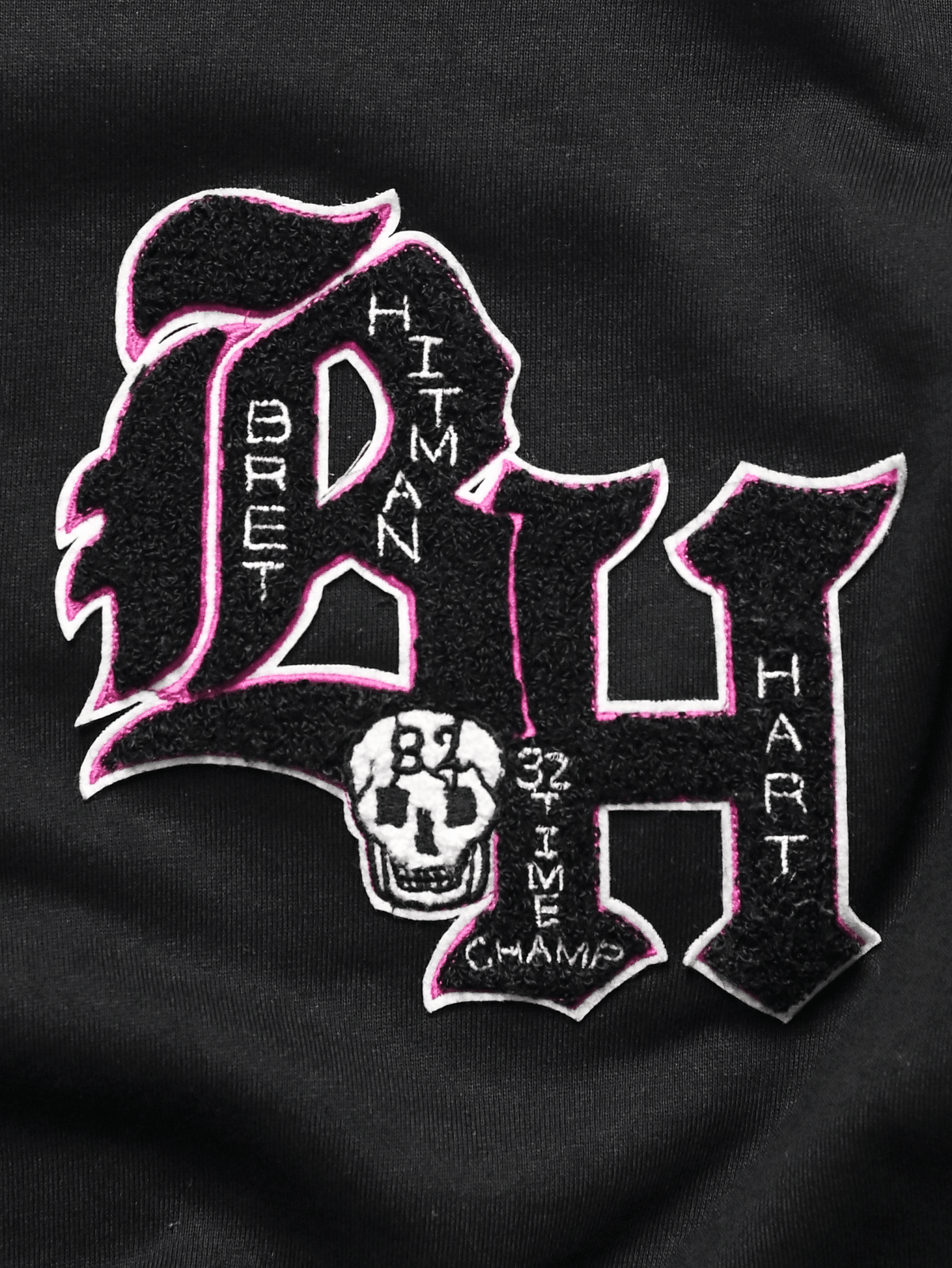 Bret Hart Hitman Black PO Heavyweight Hoody - Roots of Fight Canada