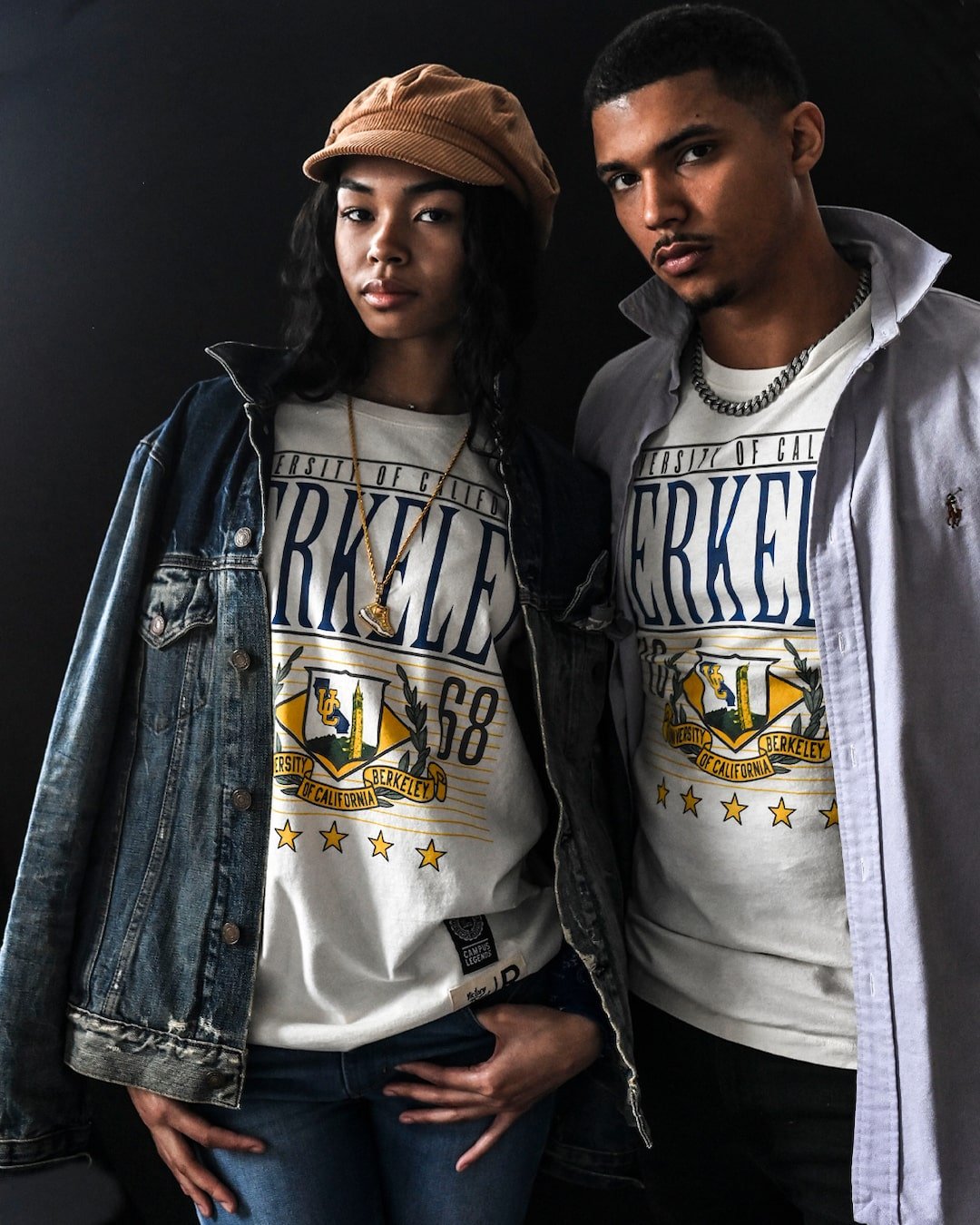 CAL - 1868 Cal White Tee - Roots of Fight Canada