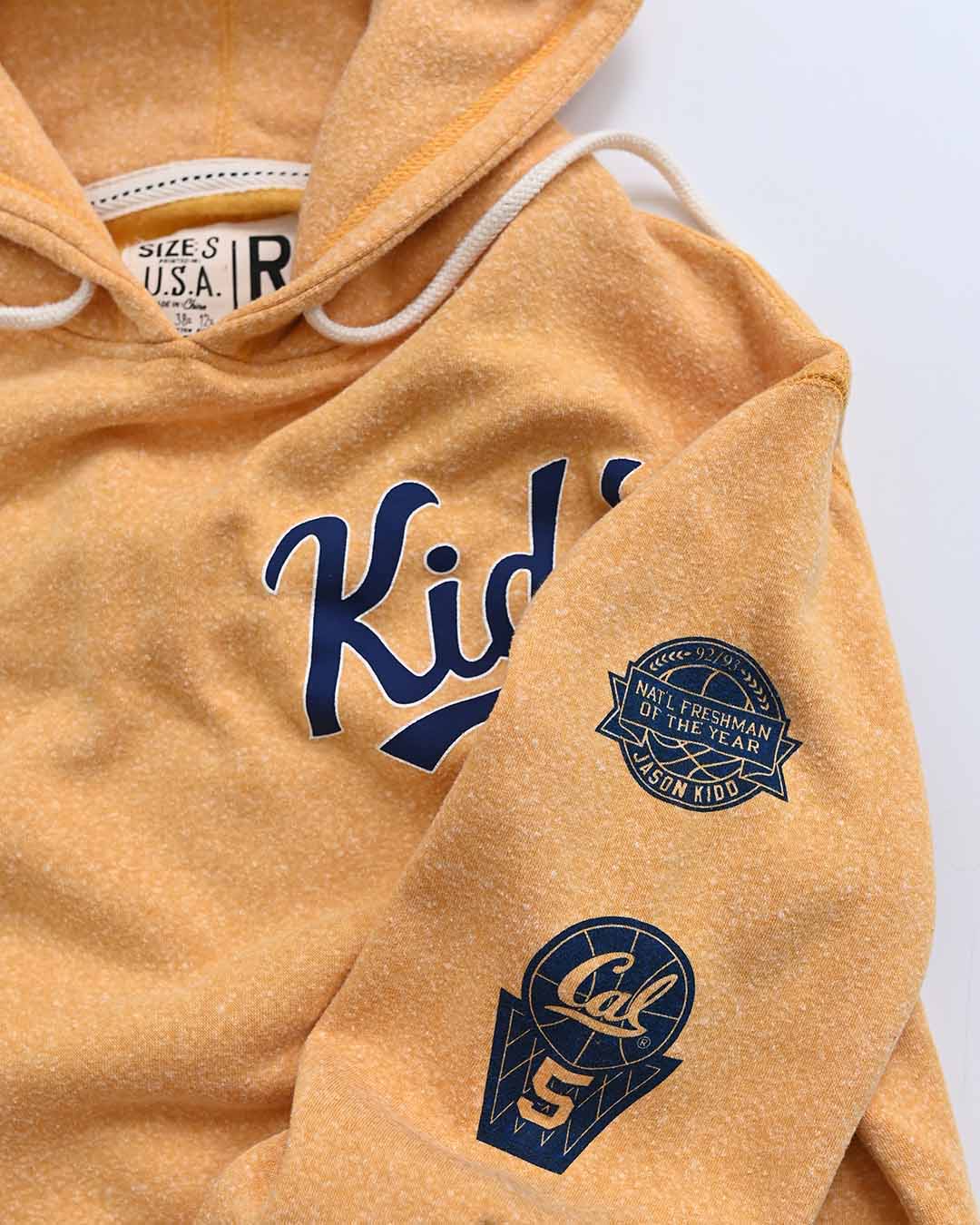 CAL - Jason Kidd #5 Gold PO Hoody - Roots of Fight Canada