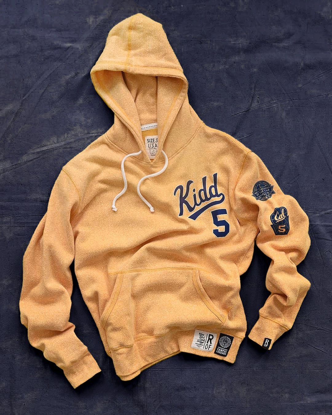 CAL - Jason Kidd #5 Gold PO Hoody - Roots of Fight Canada