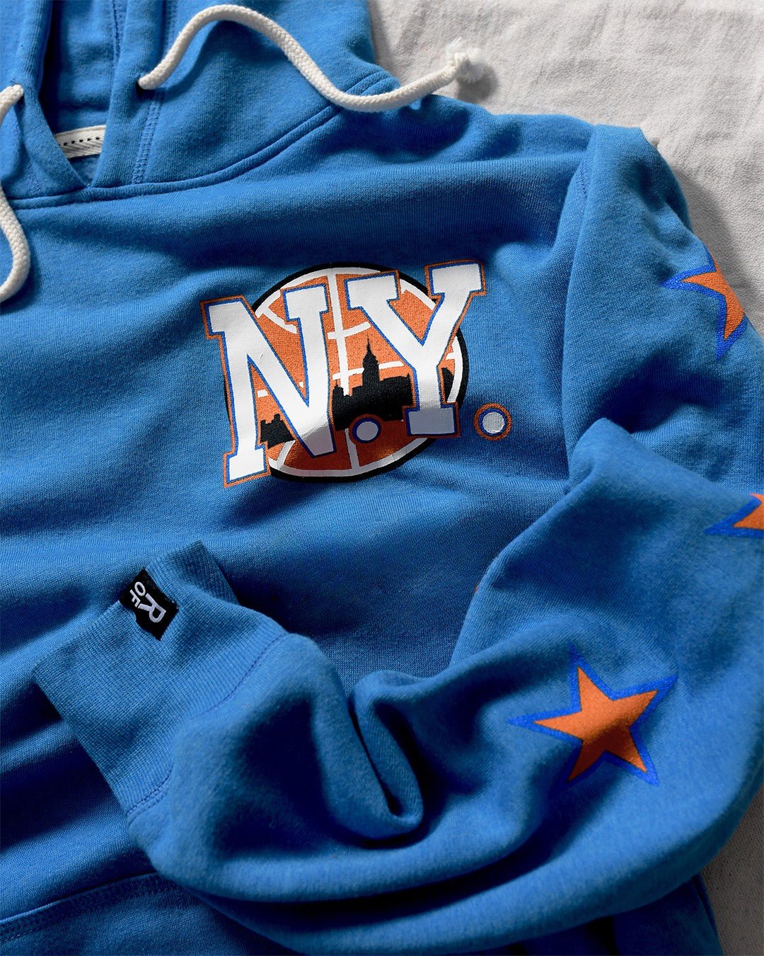 Carmelo Anthony NYC Til the End Blue PO Hoody - Roots of Fight Canada