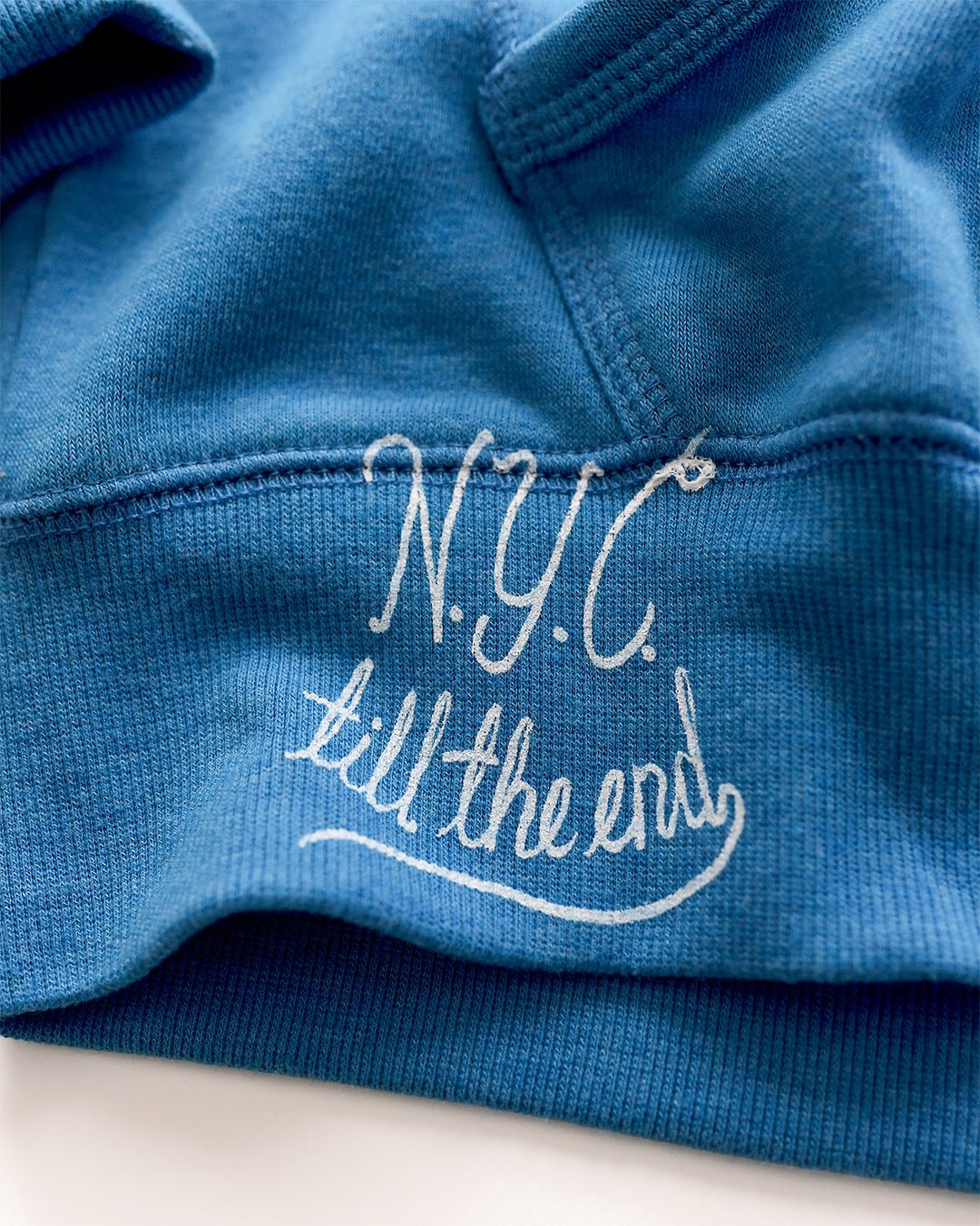 Carmelo Anthony NYC Til the End Blue PO Hoody - Roots of Fight Canada