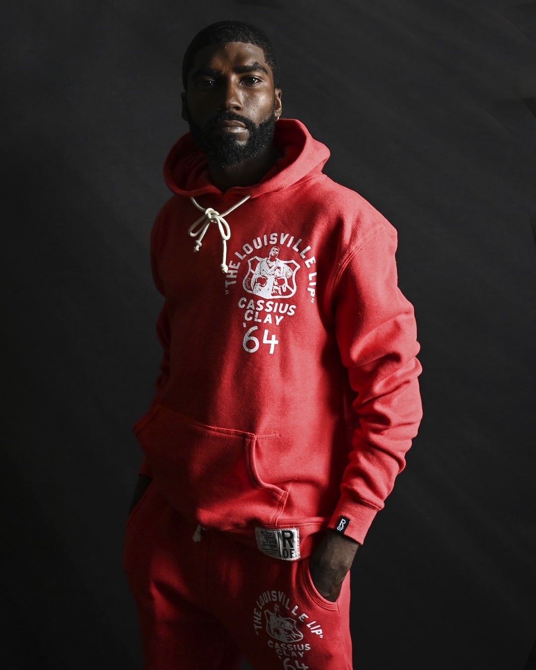 Cassius Clay Louisville LIP Red PO Hoody - Roots of Fight Canada