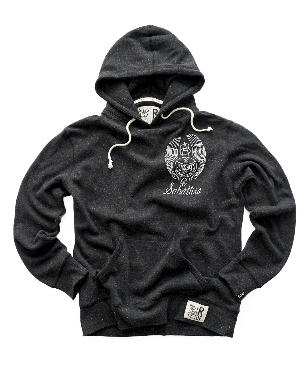 CC Sabathia Black Aces Black PO Hoody - Roots of Fight Canada