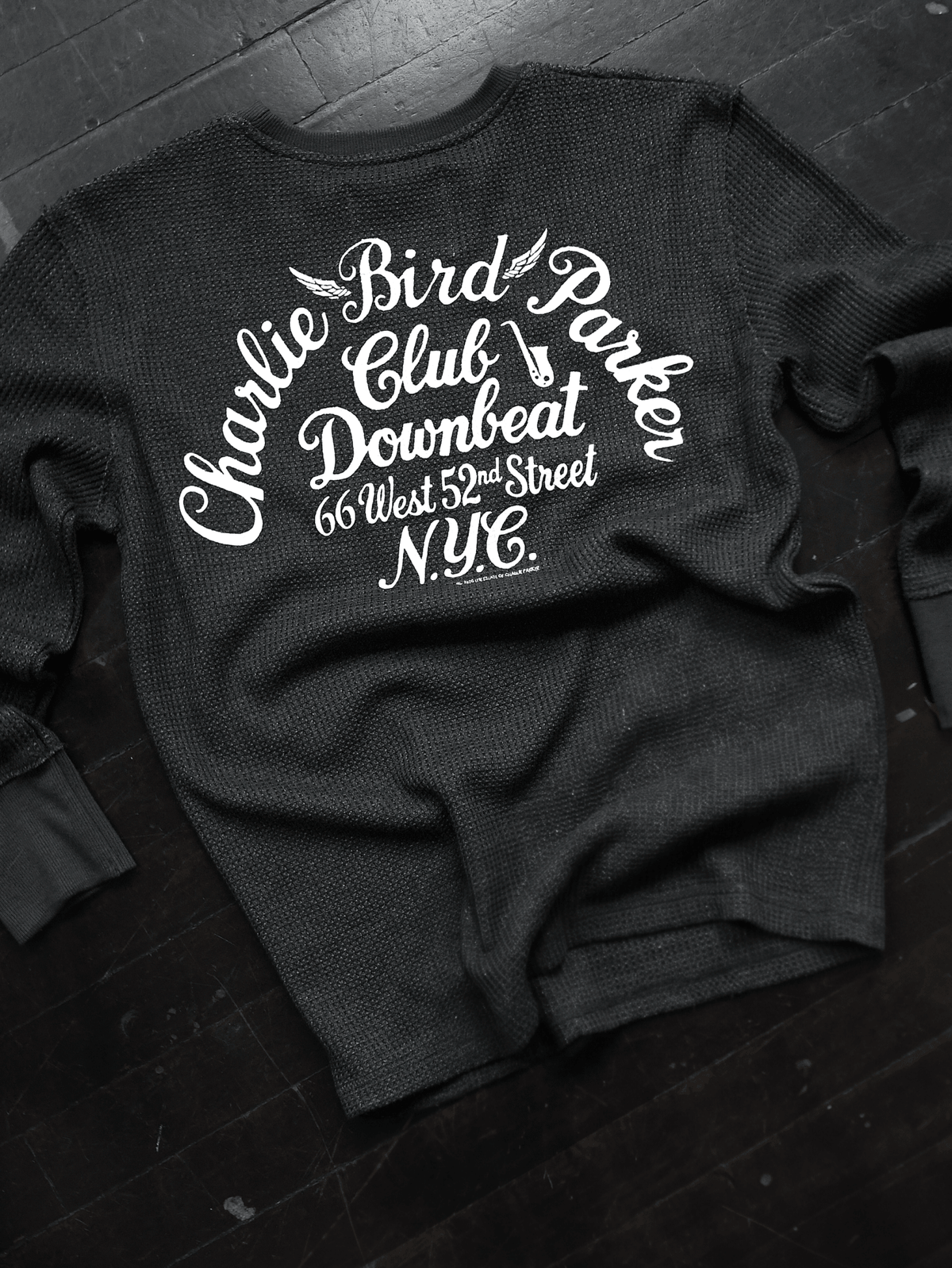 Charlie Parker 'Club Downbeat' Charcoal Thermal - Roots of Fight Canada