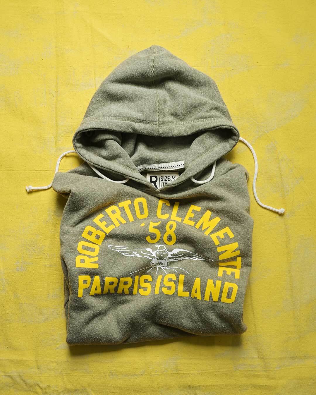 Clemente Parris Island Heather Olive PO Hoody - Roots of Fight Canada