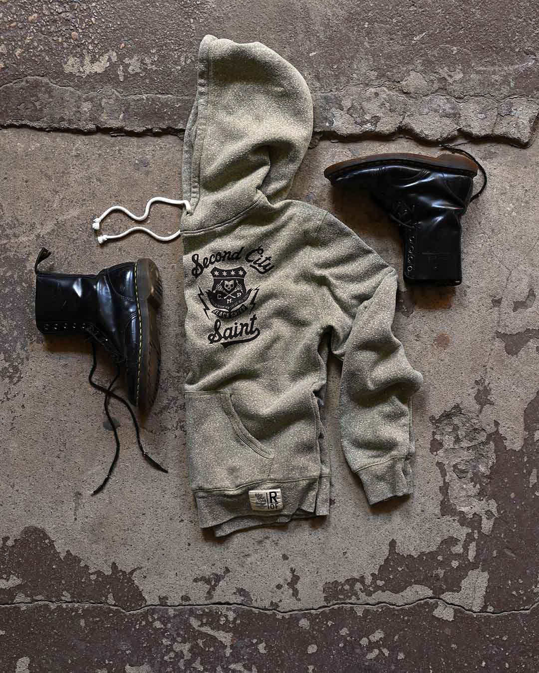 CM Punk Second City Saint Olive PO Hoody - Roots of Fight Canada