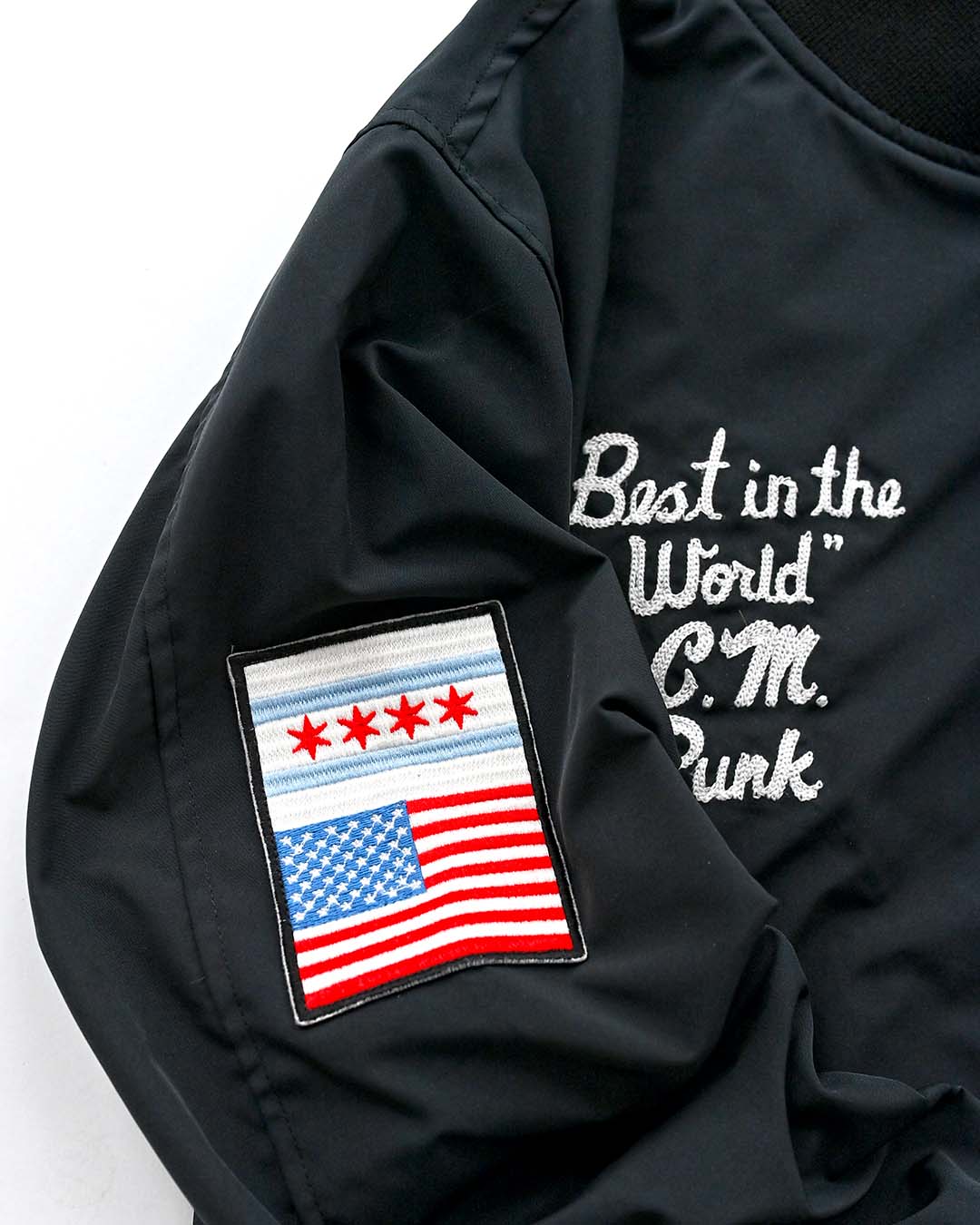 CM Punk 'Second City Saint' Stadium Jacket - Roots of Fight Canada
