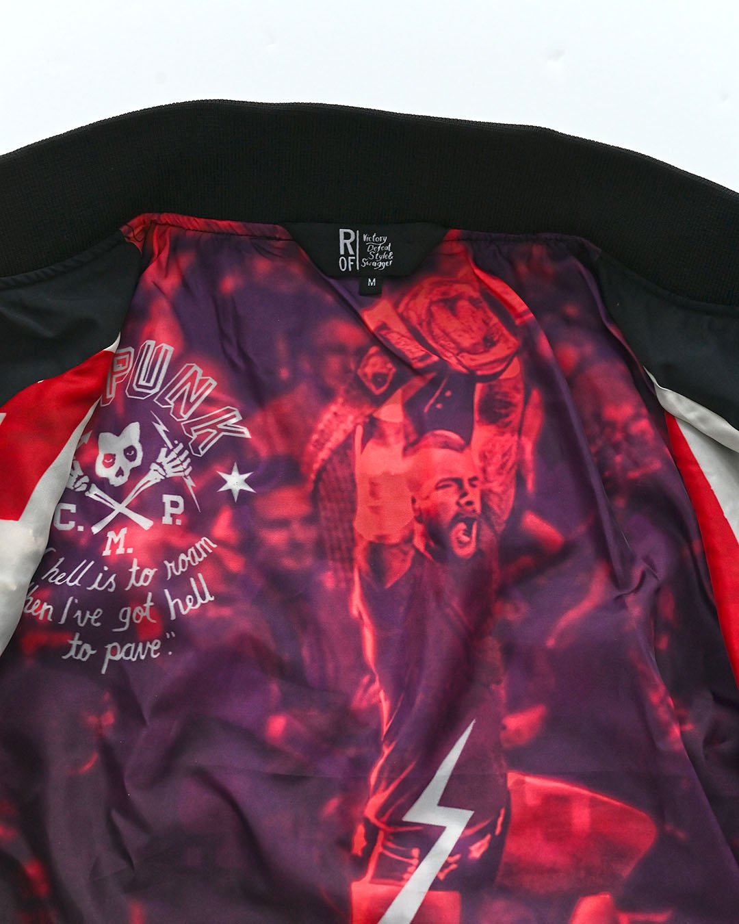 CM Punk 'Second City Saint' Stadium Jacket - Roots of Fight Canada