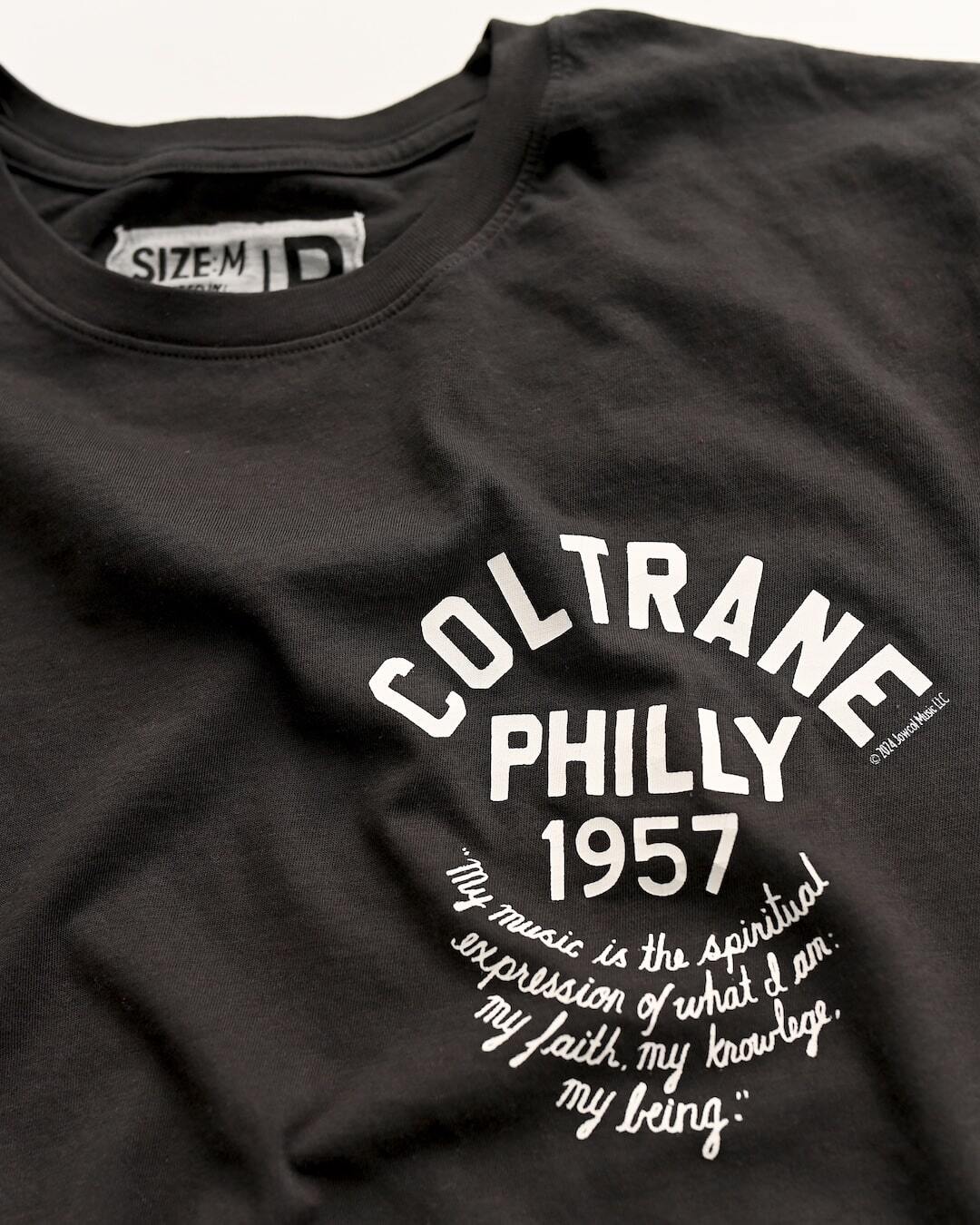 Coltrane Philly 1957 Black Tee - Roots of Fight Canada