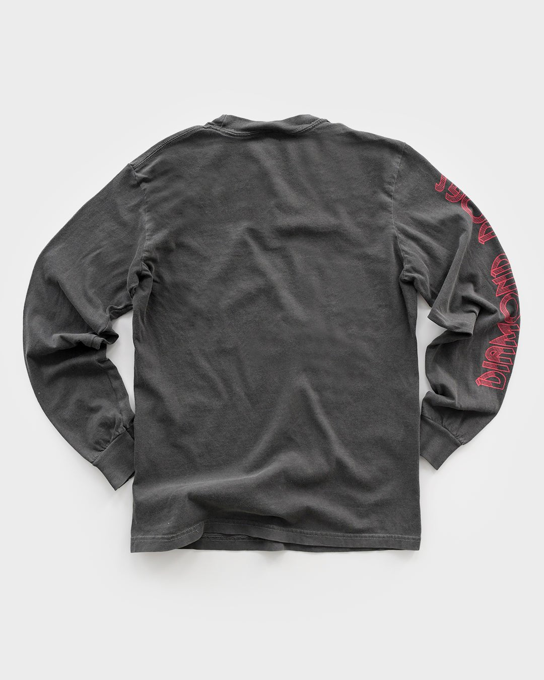 David Bowie Diamond Dogs Charcoal Long Sleeve Tee - Roots of Fight Canada