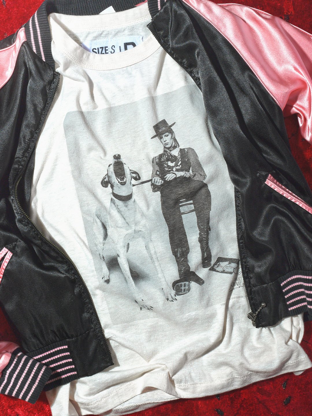 David Bowie Diamond Dogs Photo White Women's Tee - Roots of Fight Canada