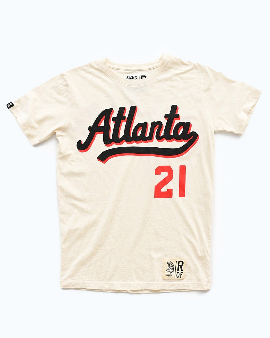 Dominique Wilkins Atlanta #21 White Tee - Roots of Fight Canada