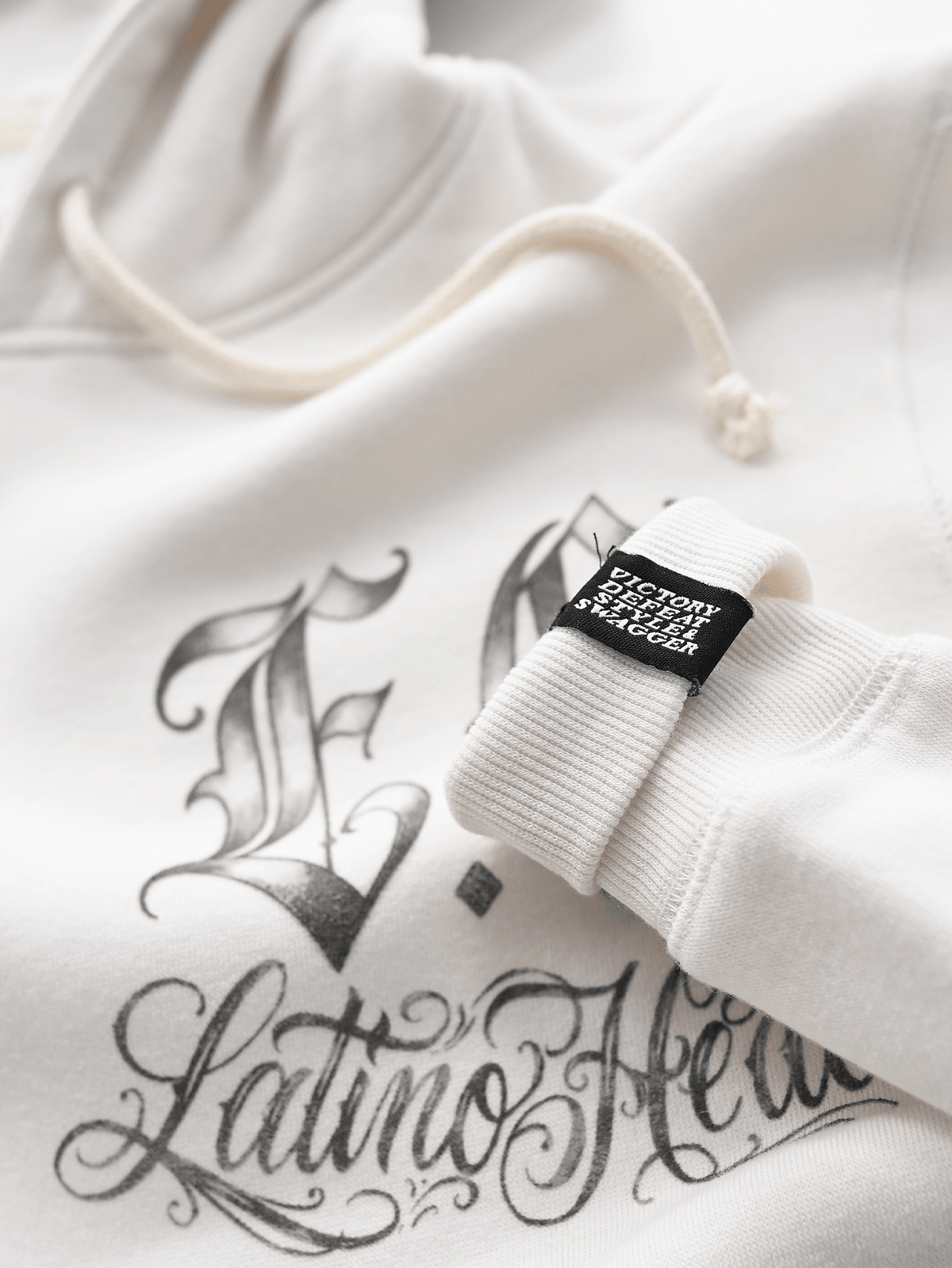 Eddie Guerrero Latino Heat White PO Hoody - Roots of Fight Canada