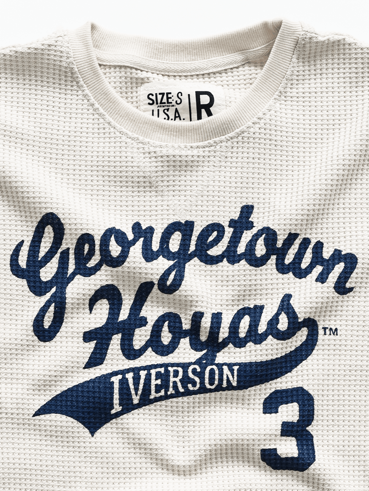 GU - Allen Iverson Hoyas 3 Ivory Thermal - Roots of Fight Canada