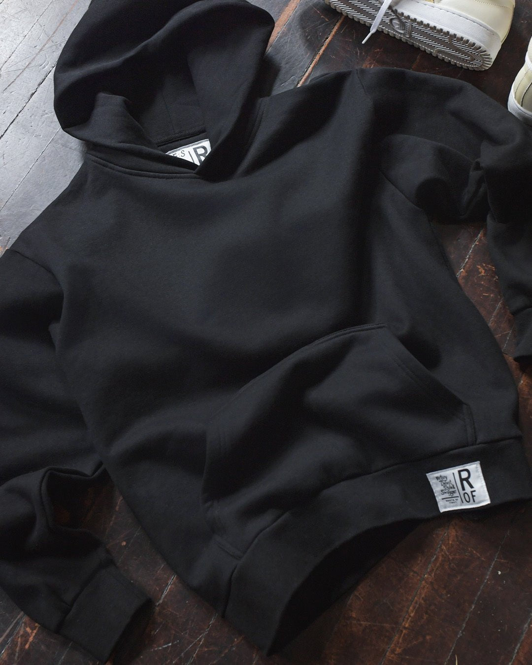 Heavyweight Black PO Hoody - Roots of Fight Canada