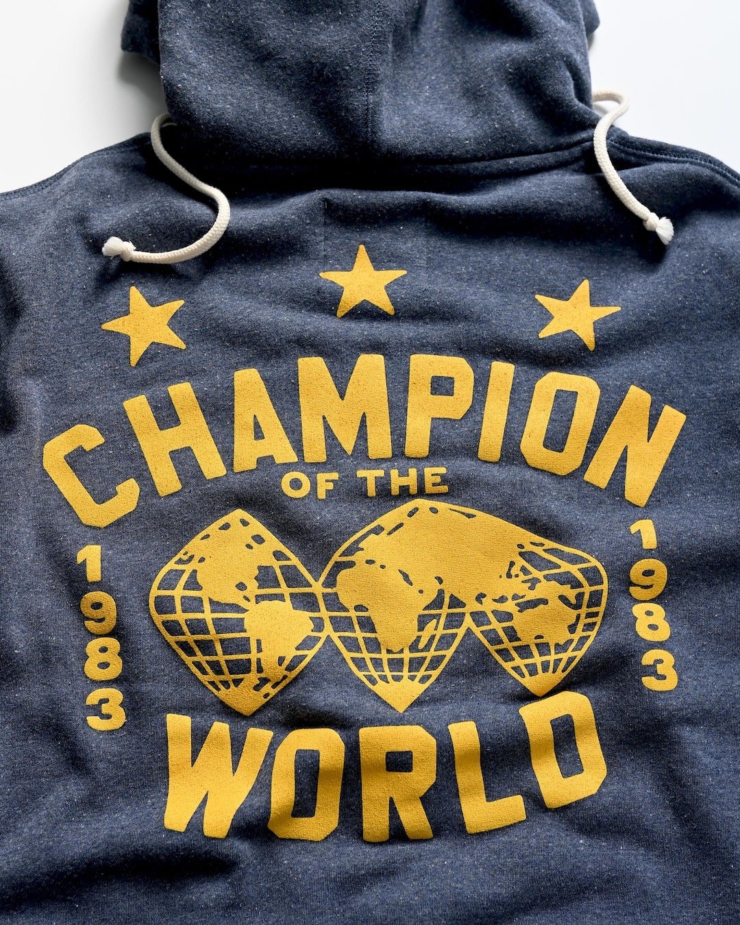 Iron Sheik '83 Champ Navy PO Hoody - Roots of Fight Canada