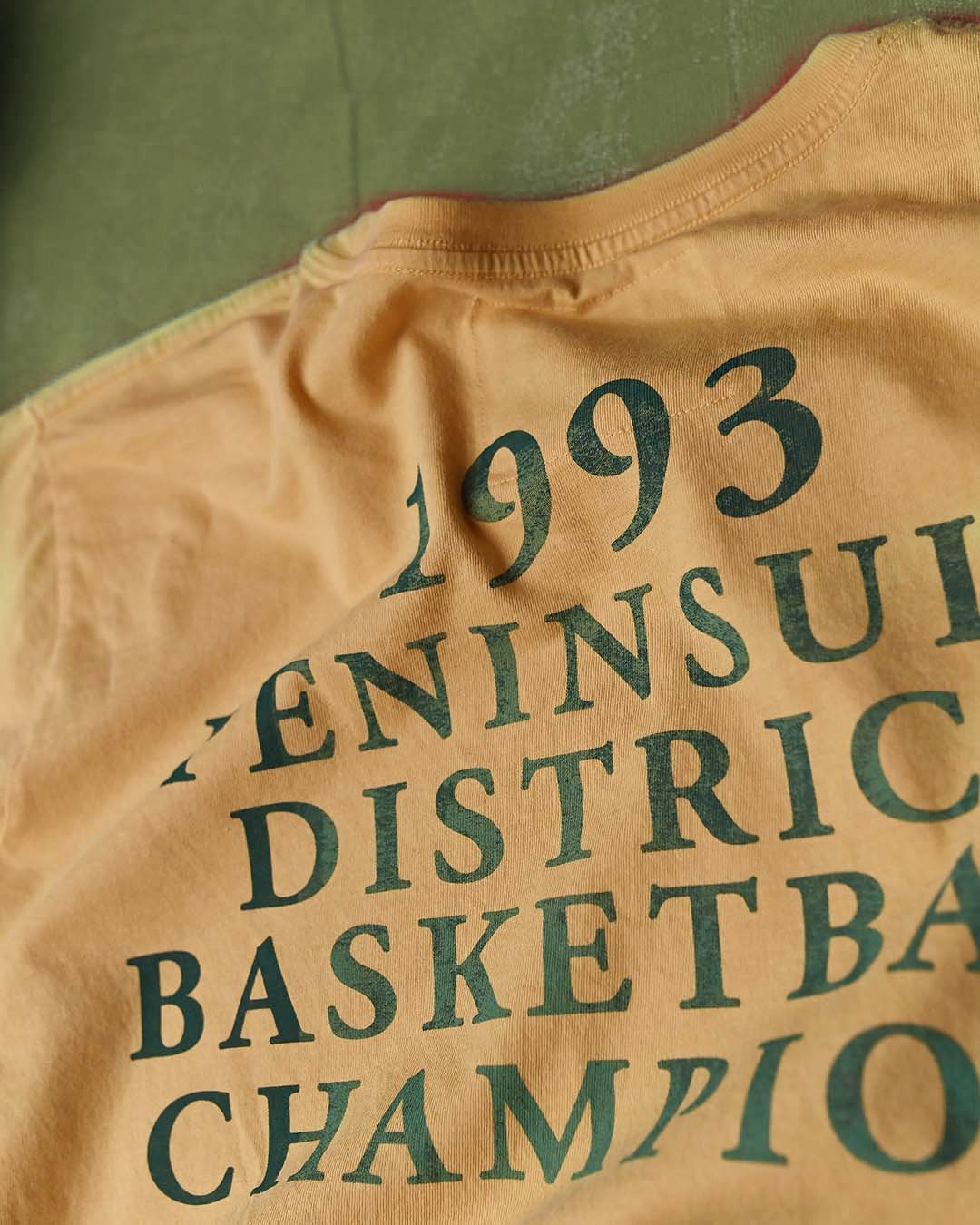 Iverson Bubba Chuck '93 Gold Tee - Roots of Fight Canada
