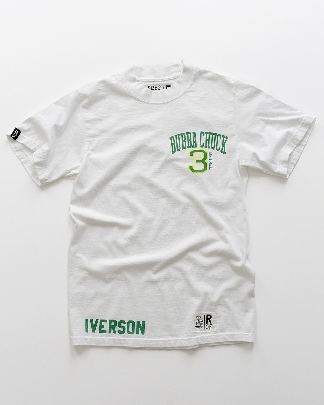 Iverson Bubba Chuck White Heavyweight Tee - Roots of Fight Canada