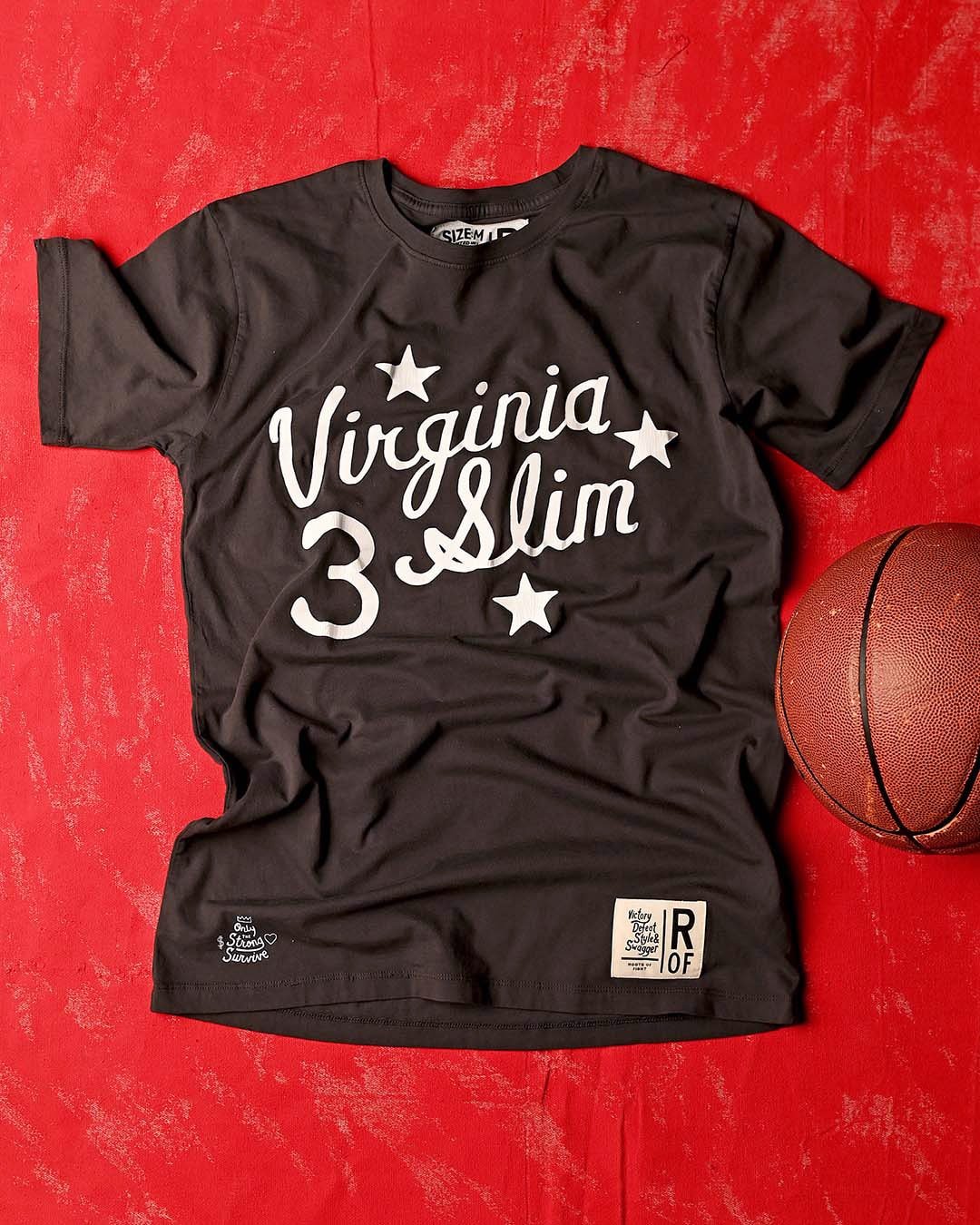Iverson Virginia Slim Black Tee - Roots of Fight Canada