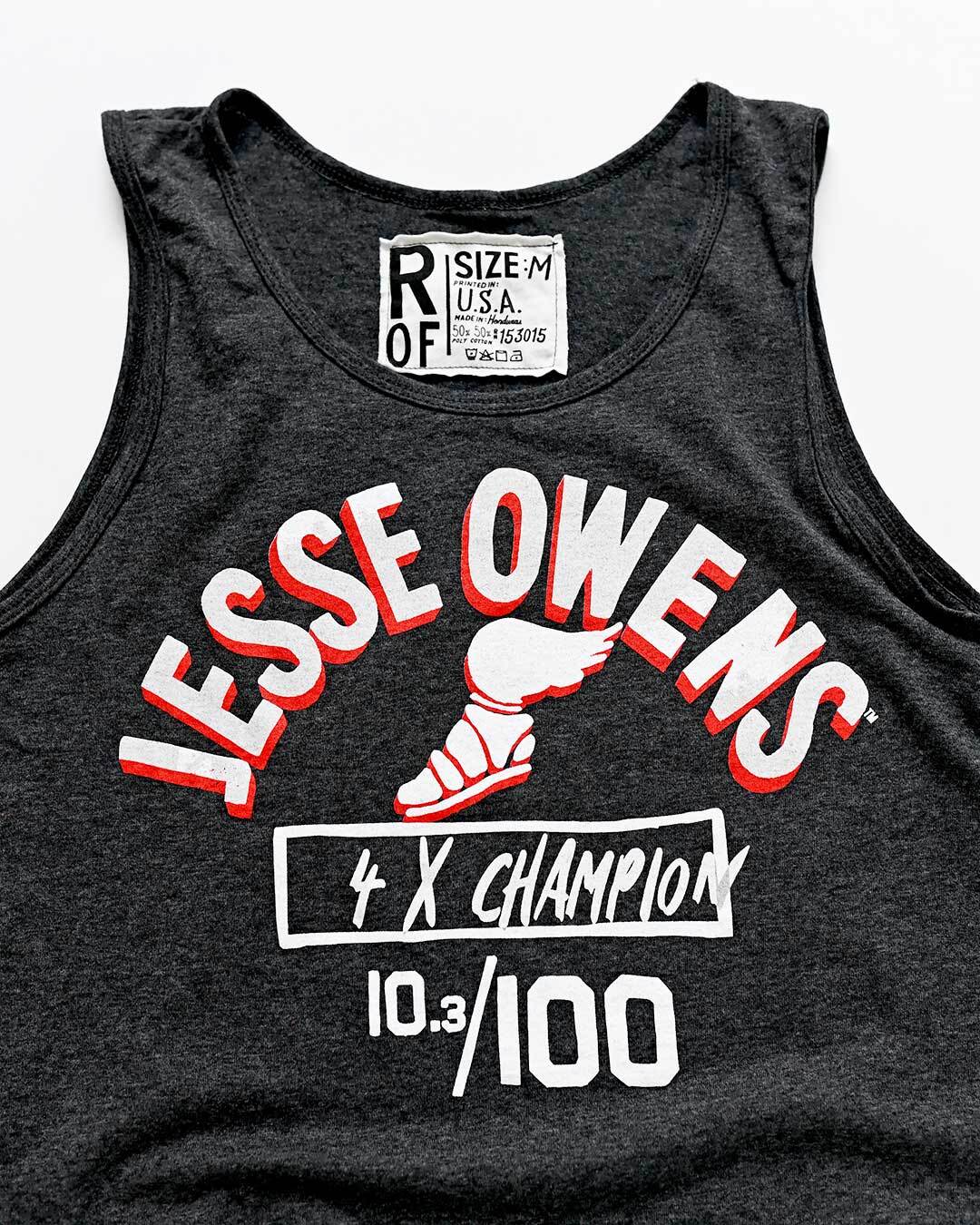 Jesse Owens Games 1936 Black Tank - Roots of Fight Canada
