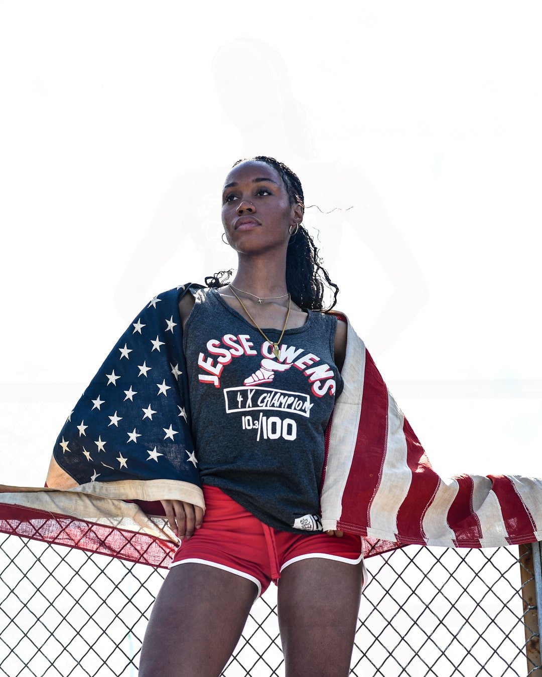 Jesse Owens Games 1936 Black Tank - Roots of Fight Canada