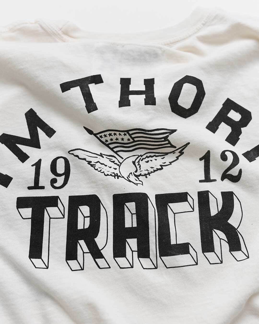 Jim Thorpe Games 1912 White Tee - Roots of Fight Canada