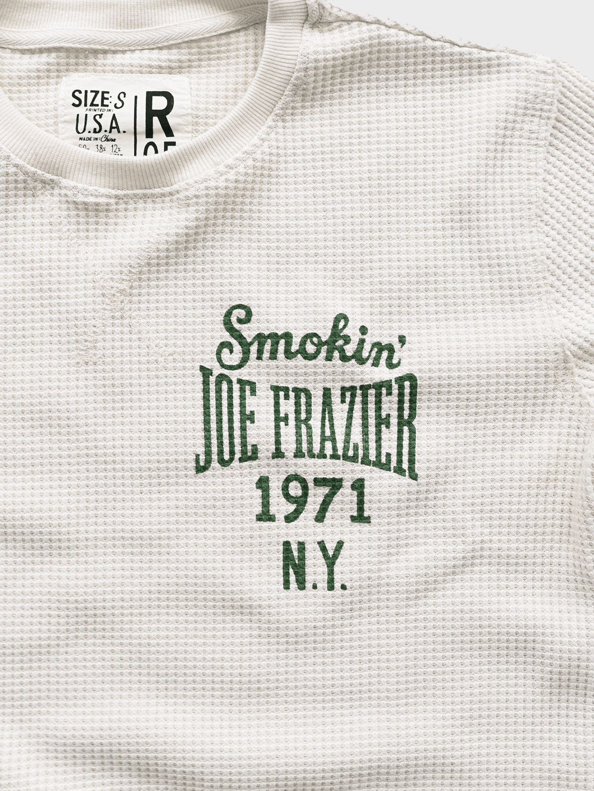 Joe Frazier 'Fight of the Century' Ivory Thermal - Roots of Fight Canada