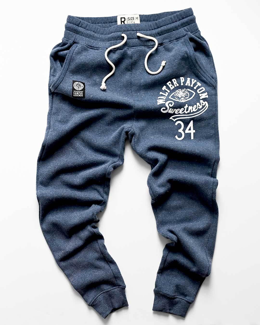 JSU - Payton Tigers 34 Navy Sweatpants - Roots of Fight Canada