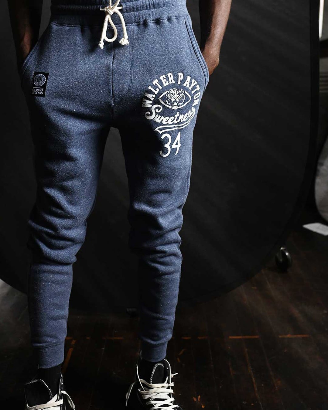JSU - Payton Tigers #34 Navy Sweatpants - Roots of Fight Canada
