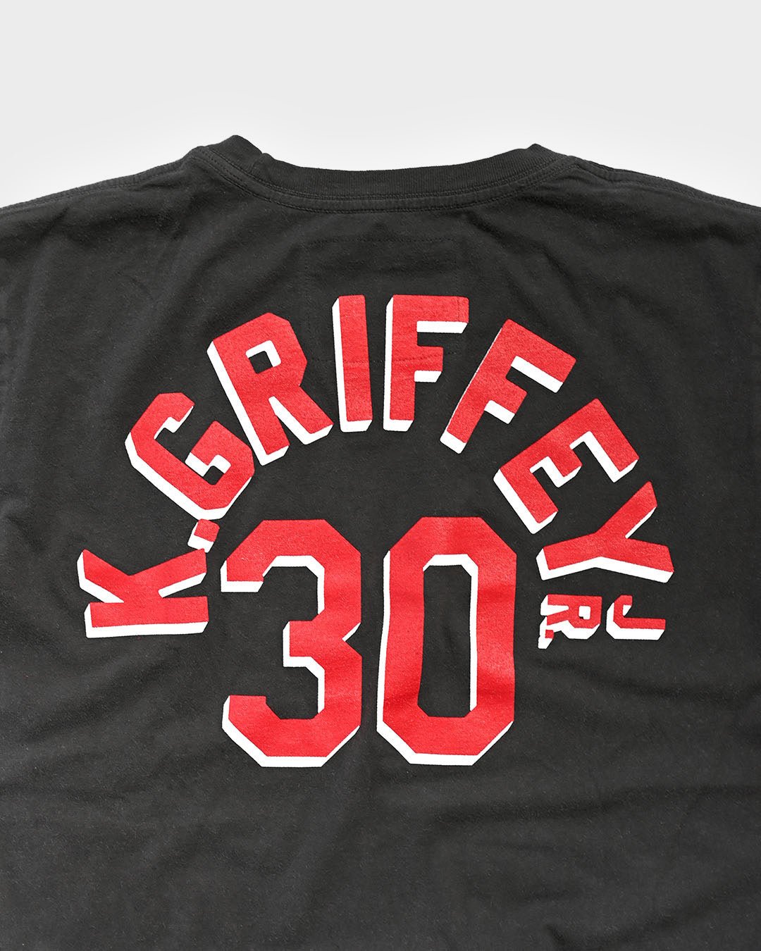 K. Griffey Jr. 30 Cincinnati Black Tee - Roots of Fight Canada