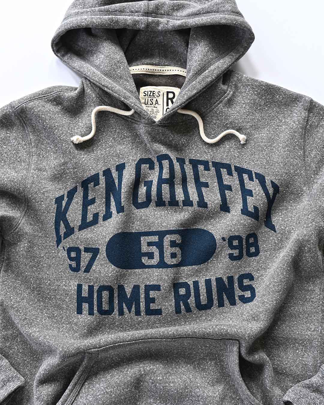 K. Griffey Jr. 56 HR Grey PO Hoody - Roots of Fight Canada