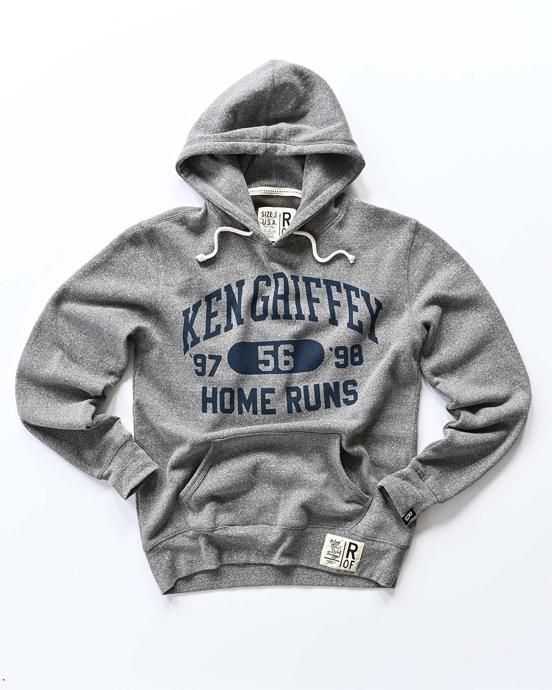 K. Griffey Jr. 56 HR Grey PO Hoody - Roots of Fight Canada