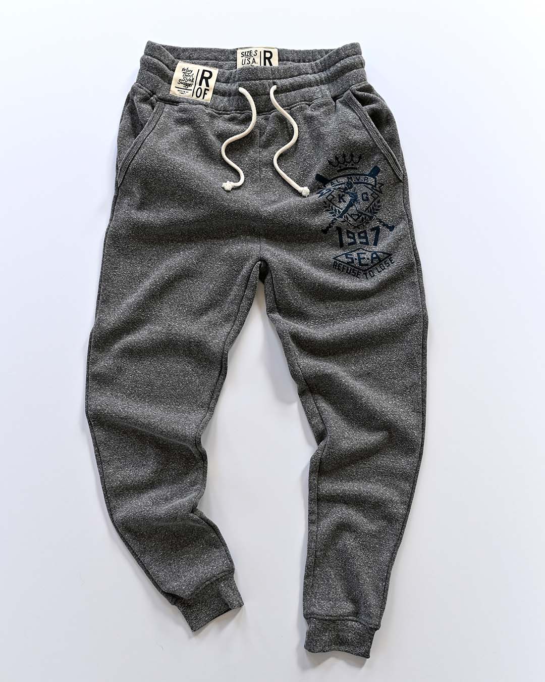 K. Griffey Jr. '97 Grey Sweatpants - Roots of Fight Canada