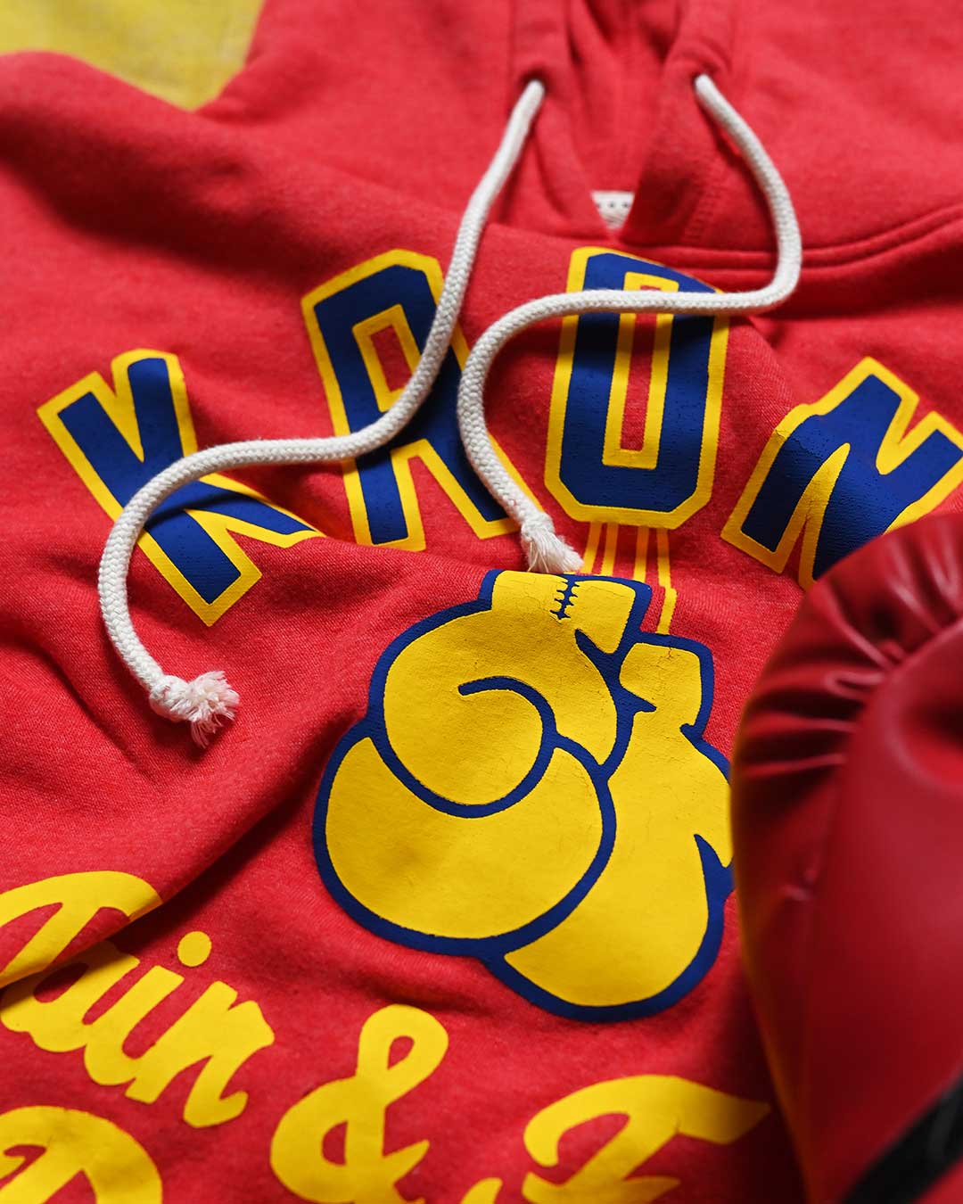 Kronk Pain & Fame Red Hoody - Roots of Fight Canada