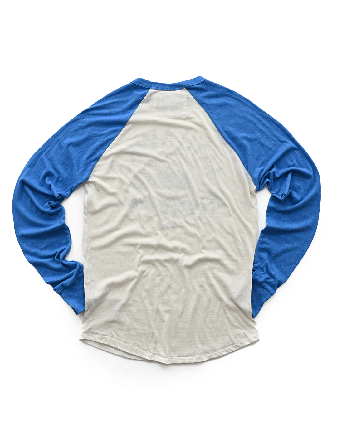 KU - Wilt Jayhawks 13 Blue Raglan Tee - Roots of Fight Canada